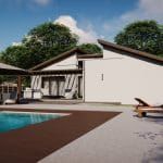 Tatabánya 133 m²-es családi ház típusterv háztervünk