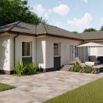 Oroszlány 133 m²-es családi ház típusterv háztervünk