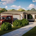 Halásztelek 116 m²-es családi ház típusterv