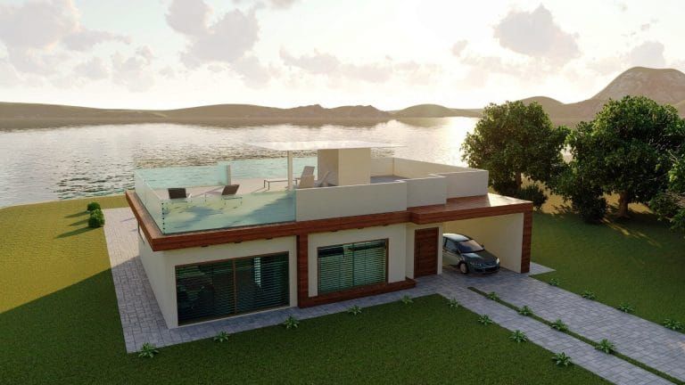 Gárdony 180 m²-es családi ház típusterv