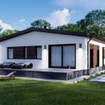 Mór 169 m²-es családi ház típusterv