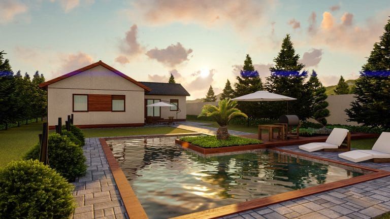 Polgár 137 m²-es családi ház típusterv