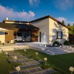 Földeák 180 m²-es családi ház típusterv