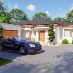 Agárd 210 m²-es családi ház típusterv