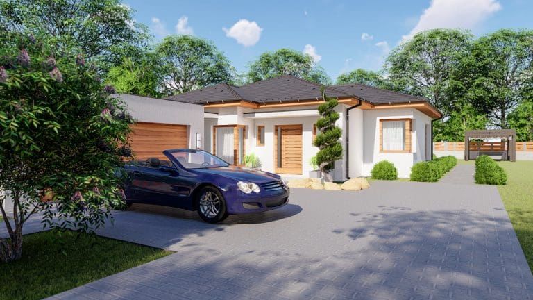 Agárd 210 m²-es családi ház típusterv