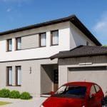 Solt 130 m²-es családi ház típusterv