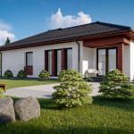 Budafok 103 m²-es családi ház típusterv