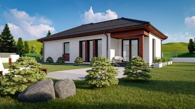 Budafok 103 m²-es családi ház típusterv