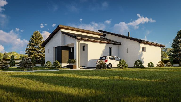 Tárnok 110 m²-es családi ház típusterv