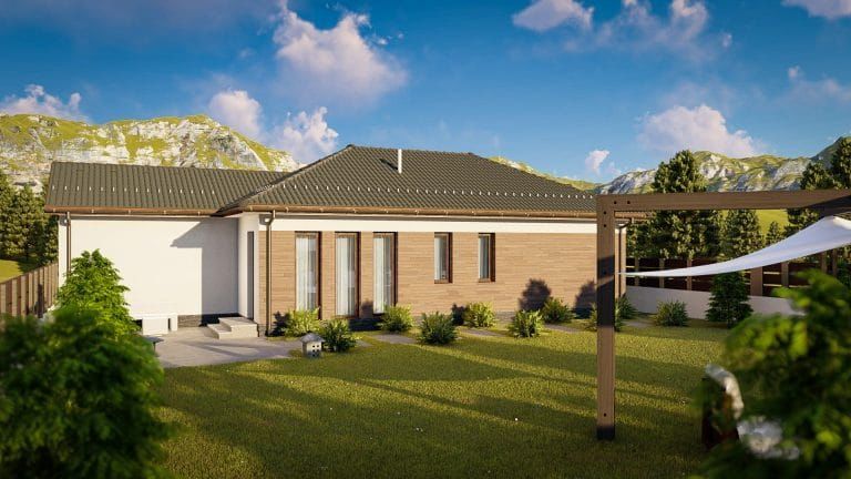 Dunaharaszti 112 m²-es családi ház típusterv