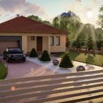 Ráckeve 148 m²-es családi ház típusterv