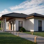 Hatvan 110 m²-es családi ház típusterv