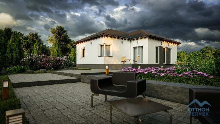 Szigethalom 117 m²-es családi ház típusterv