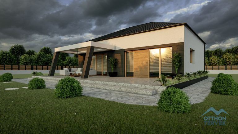 Törökbálint 127 m²-es családi ház típusterv