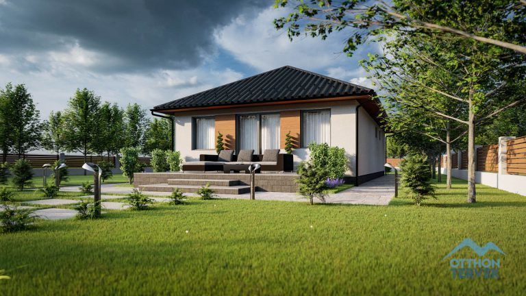 Budafok 99 m²-es családi ház típusterv