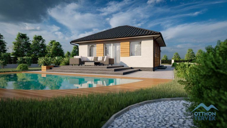 Szigetszentmiklós 117 m²-es családi ház típusterv