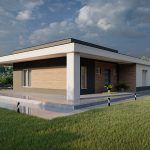 Solymár családi ház típusterv (OT118)