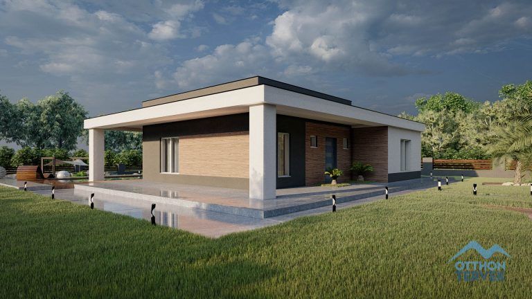 Solymár családi ház típusterv (OT118)