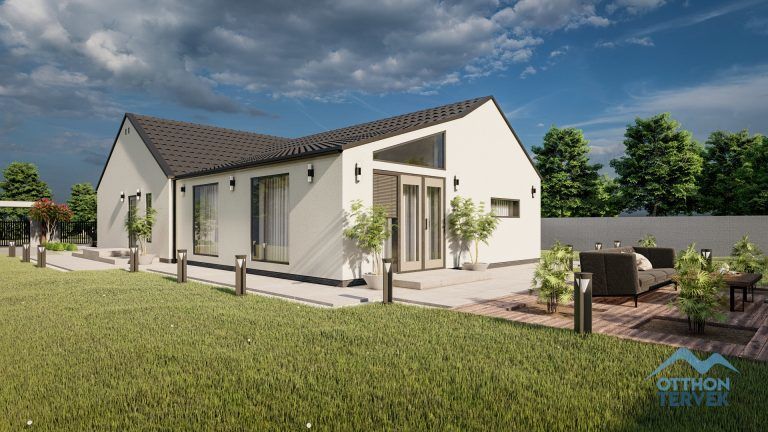 Balaton 157 m2-es típusterv