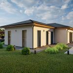 Diósd családi ház típusterv (125 m²-es)