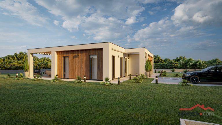 Mogyoród családi ház típusterv (125 m²)