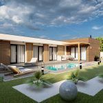 Somorja családi ház típusterv (194 m²-es)