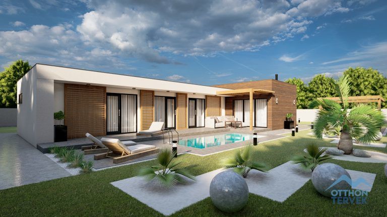 Somorja családi ház típusterv (194 m²-es)