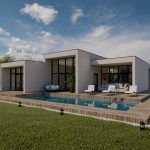 Budapest családi ház típusterv (212 m²)