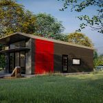 Ibiza galériás 64 m²-es modulház