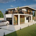 Monor családi ház típusterv (170 m²)