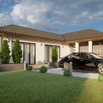 Tinnye családi ház típusterv (153 m²)