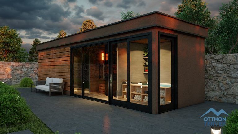 Helsinki Szaunaház típusterv