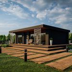 Zadar 75 m²-es PuzzleHome moduláris ház típusterv