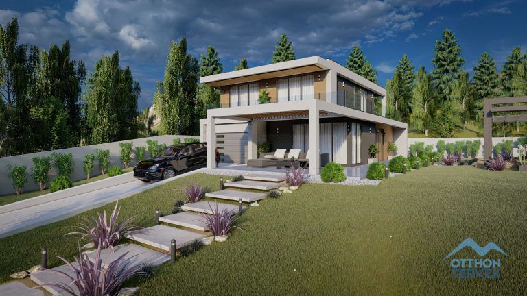 Budaörs 200 m²-es készház típusterv