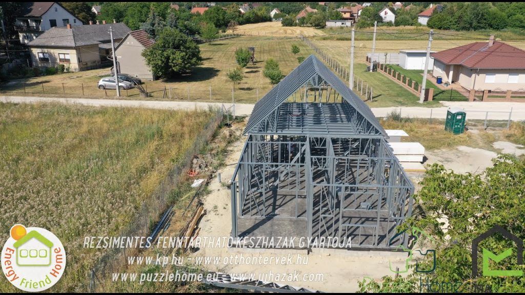 Acélszerkezetes készházak építése: Innovatív megoldások a modern építészetben